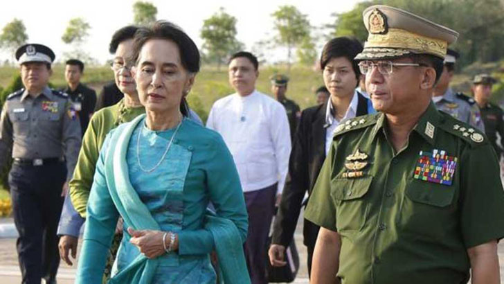 রোহিঙ্গা গণহত্যা: আন্তর্জাতিক আদালতে সু চির পাশে থাকবে সেনাবাহিনী