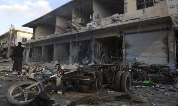 সিরিয়ায় তুরস্ক নিয়ন্ত্রিত এলাকায় গাড়িবোমা হামলা, নিহত ১৩