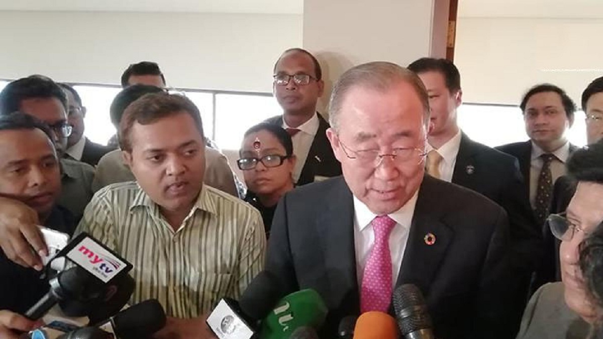 রোহিঙ্গাদের ফিরিয়ে নিন: মিয়ানমারকে মুন