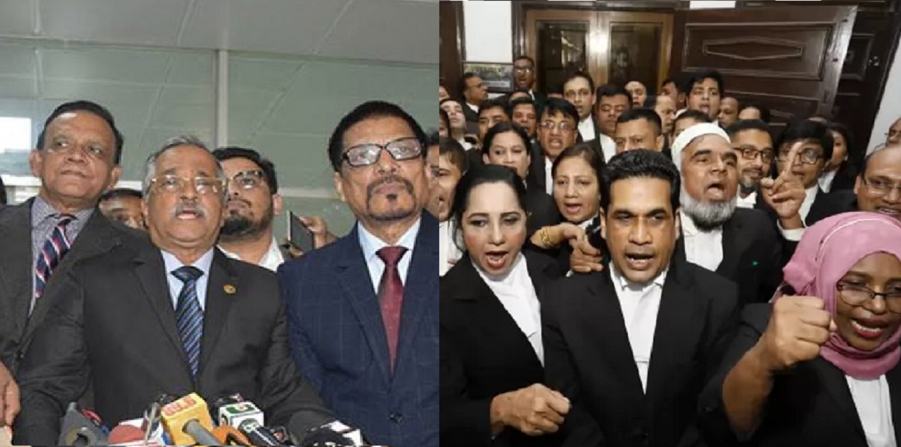 আপিল বিভাগে আইনজীবীদের হট্টগোল, বিচারিক কার্যক্রম বিঘ্ন