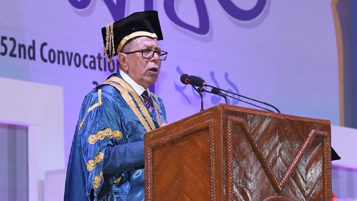 ডাকসু নেতাদের কর্মকাণ্ড আমার ভালো লাগে না: রাষ্ট্রপতি