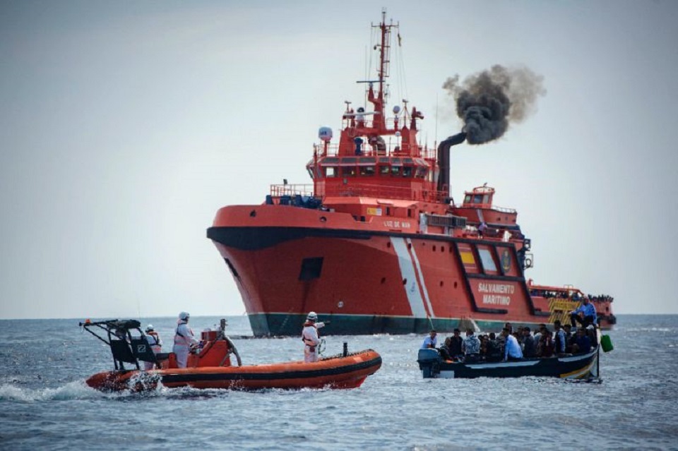 আটলান্টিক মহাসাগর থেকে ৬০ অভিবাসনপ্রার্থী উদ্ধার