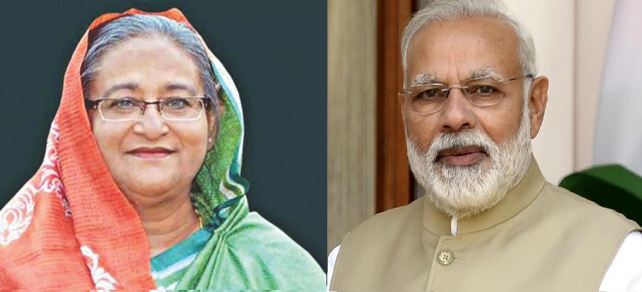 প্রধানমন্ত্রী শেখ হাসিনাকে নরেন্দ্র মোদির ফোন