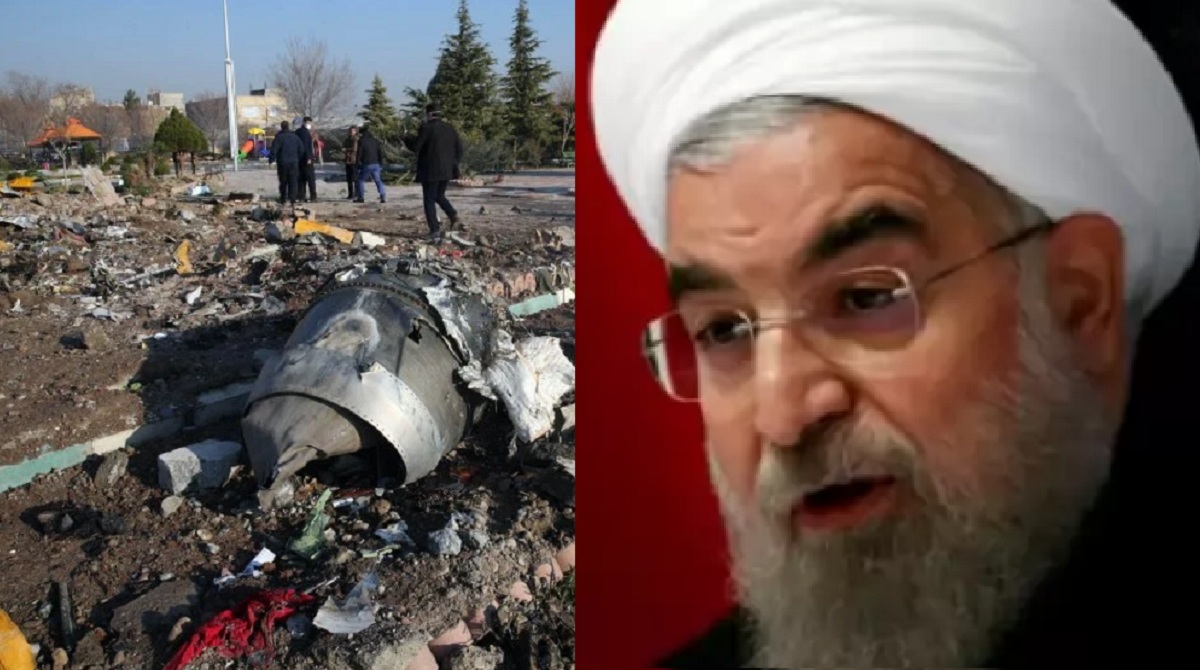 বিমান বিধ্বস্তের জন্য এবার ইরানের প্রেসিডেন্ট রুহানির দুঃখপ্রকাশ