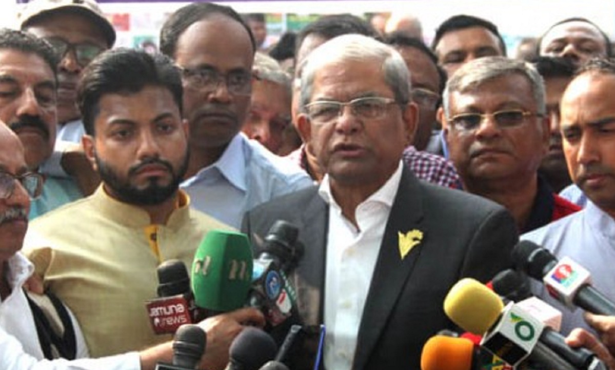 ইভিএম ত্রুটিপূর্ণ, এতে জনগণের রায় আসবে না: মির্জা ফখরুল