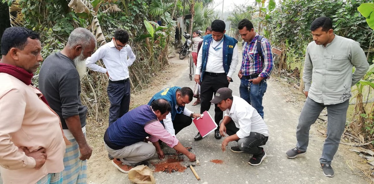 লক্ষ্মীপুরে সড়ক সংস্কারে অনিয়ম তদন্তে দুদক