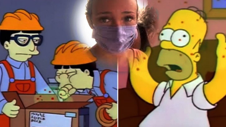 ২ যুগ আগে করোনাভাইরাসের পূর্বাভাস দিয়েছিল যে কার্টুন!