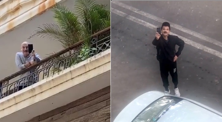 অনুপম কোয়ারেন্টিনে, রাস্তায় দাঁড়িয়ে অনিলের কুশল বিনিময়