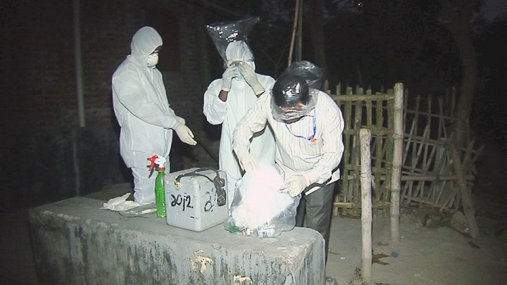 বগুড়ায় করোনা উপসর্গ নিয়ে মৃত্যু, স্বাস্থ্য বিভাগের নমুনা সংগ্রহ