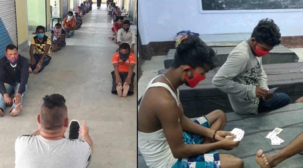 কোয়ারেন্টাইনে দেয়া হলো তাস, সাথে ওয়াই–ফাই সংযোগ