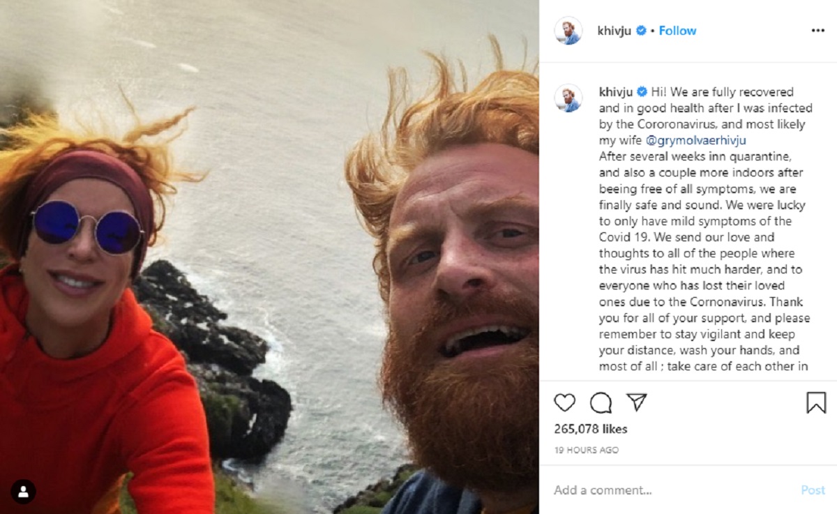 করোনাজয়ী ‘গেম অব থ্রোনস’ তারকা ক্রিস্টোফার