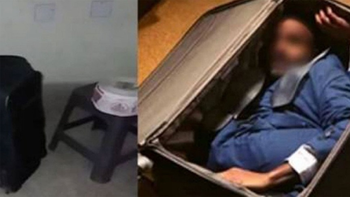 লকডাউনে স্যুটকেসে ভরে বন্ধুকে বাড়ি আনার চেষ্টা!