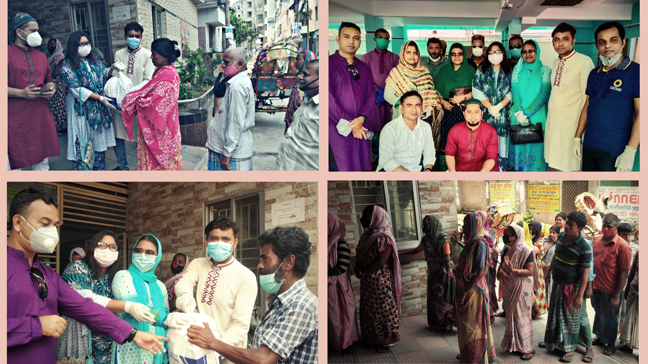 কুমিল্লায় লিজেন্ড গ্রুপের ফুডপ্যাক পেলো শতাধিক পরিবার