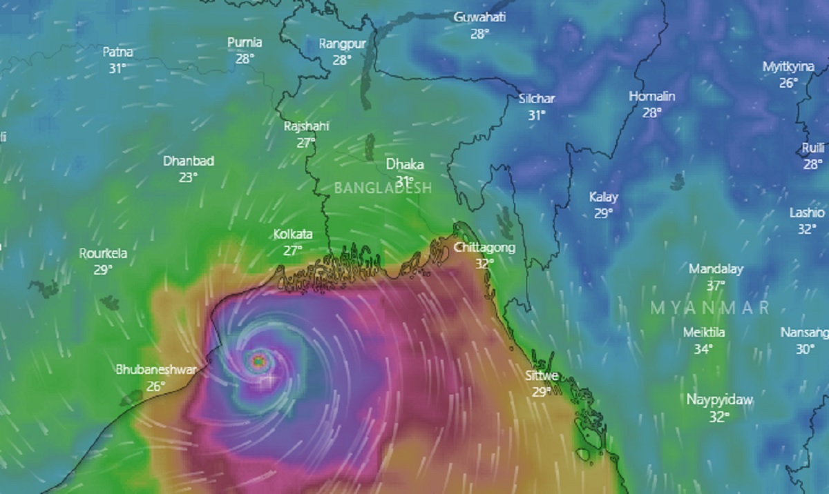 ঘূর্ণিঝড় ‘আম্পান’: জলোচ্ছ্বাস হতে পারে যেসব জেলায়