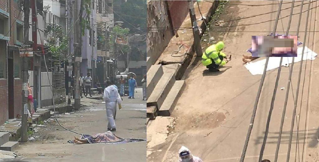 করোনা সন্দেহে ছাদ থেকে লাফিয়ে পড়ে পুলিশ কনস্টেবলের আত্মহত্যা