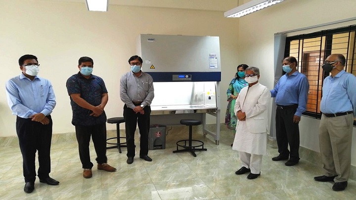 ঢাবিতে করোনাভাইরাস পরীক্ষাগার উদ্বোধন; প্রতিদিন ৪০০ নমুনা পরীক্ষা