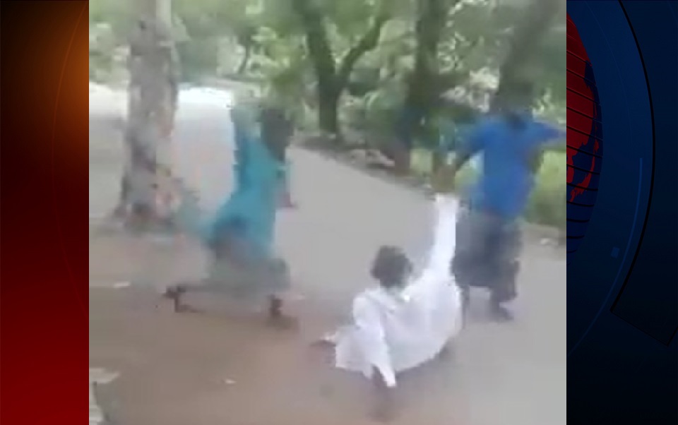 সম্পত্তি নিয়ে দ্বন্দ্বের জেরে বৃদ্ধ চাচাকে রিকশার চেইন দিয়ে মারধর, ভিডিও ভাইরাল