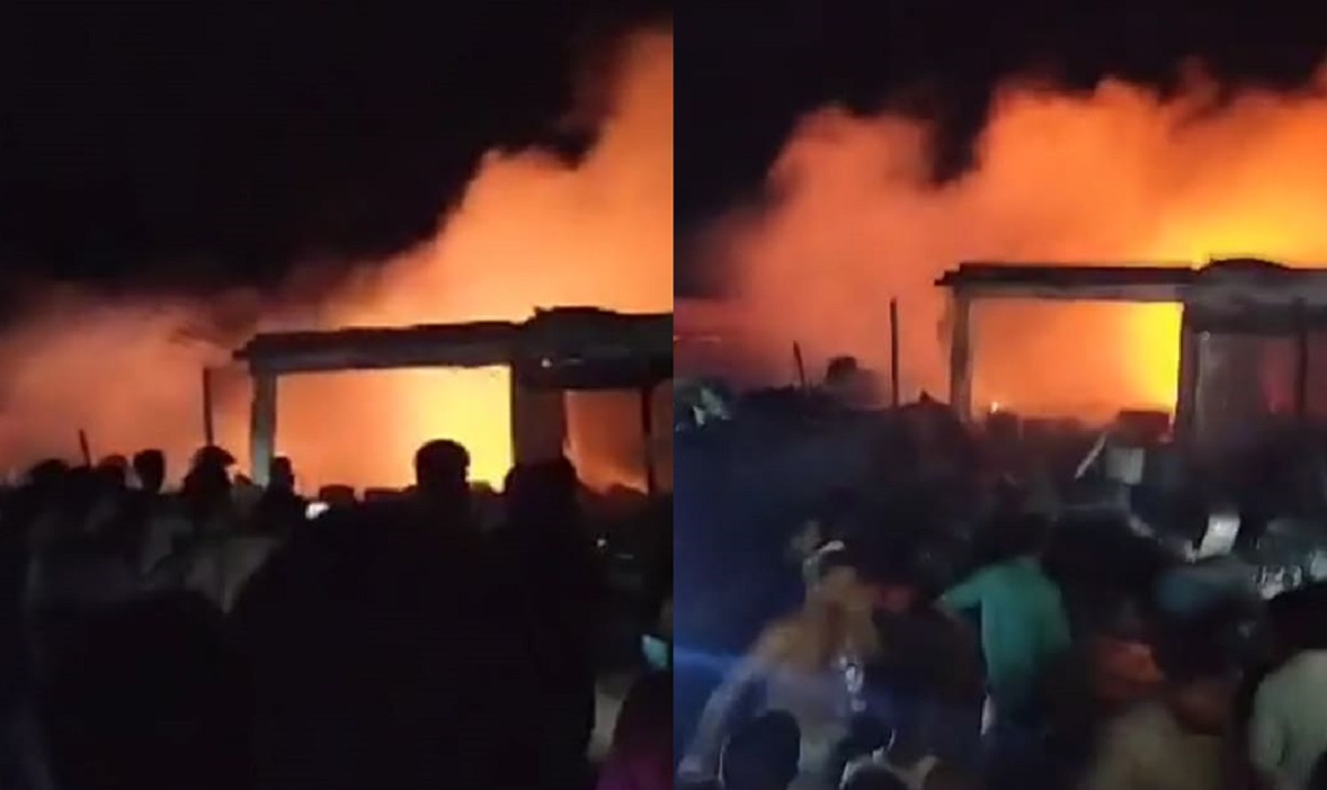 হাতিয়ায় দোকানে আগুন, নিহত ২