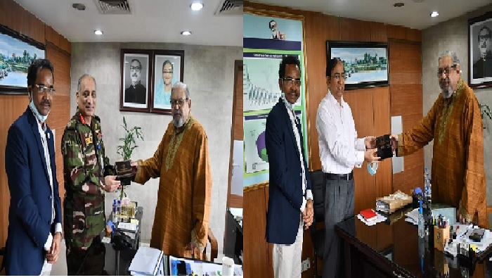 প্রবাসী কল্যাণ মন্ত্রীর সাথে নবনিযুক্ত দুই রাষ্ট্রদূতের সাক্ষাৎ