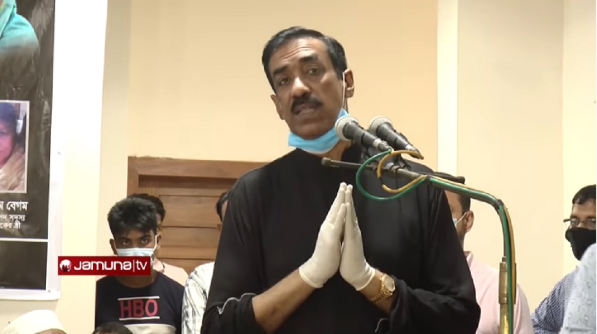 হাত জোড় করে ক্ষমা চেয়ে নিচ্ছি, কাল যদি না থাকি: শামীম ওসমান