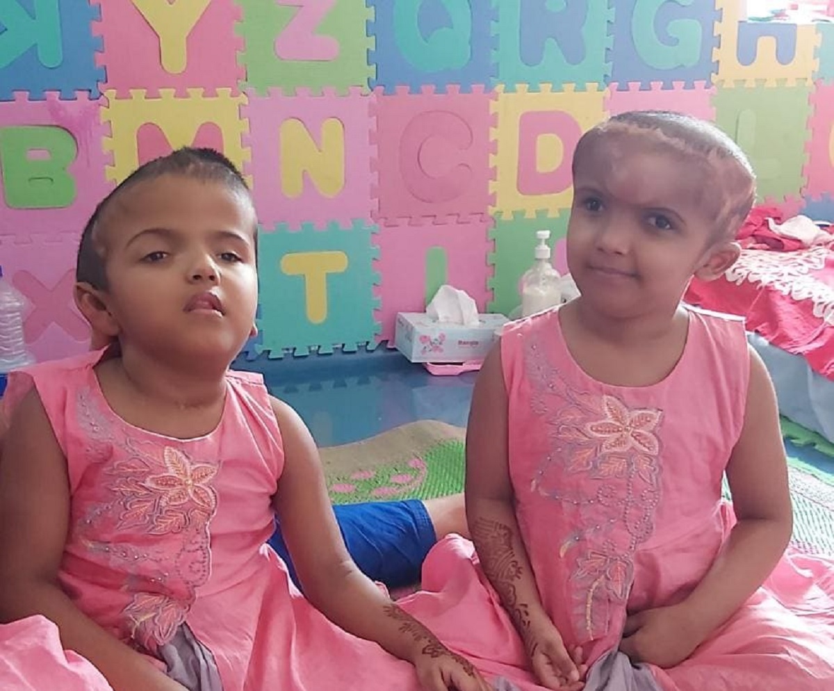 সুস্থ আছে রাবেয়া ও রুকাইয়া