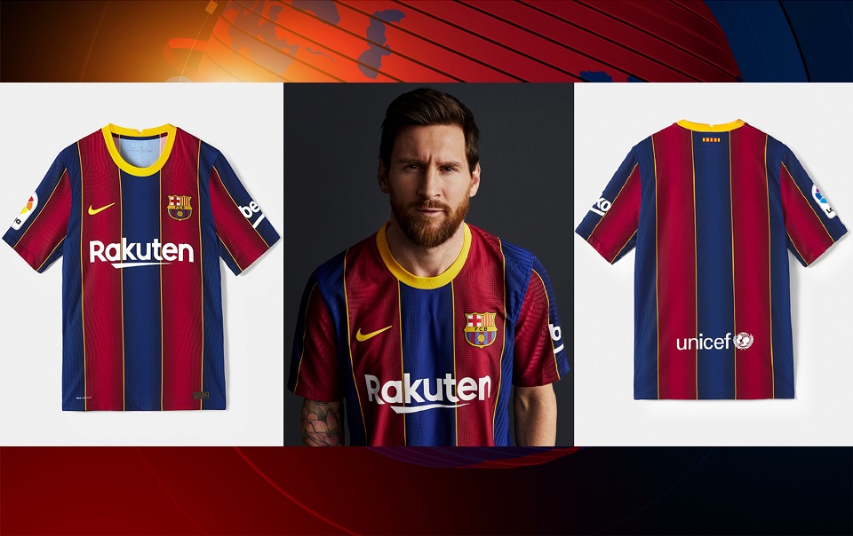 নতুন জার্সি প্রকাশ করেছে বার্সেলোনা