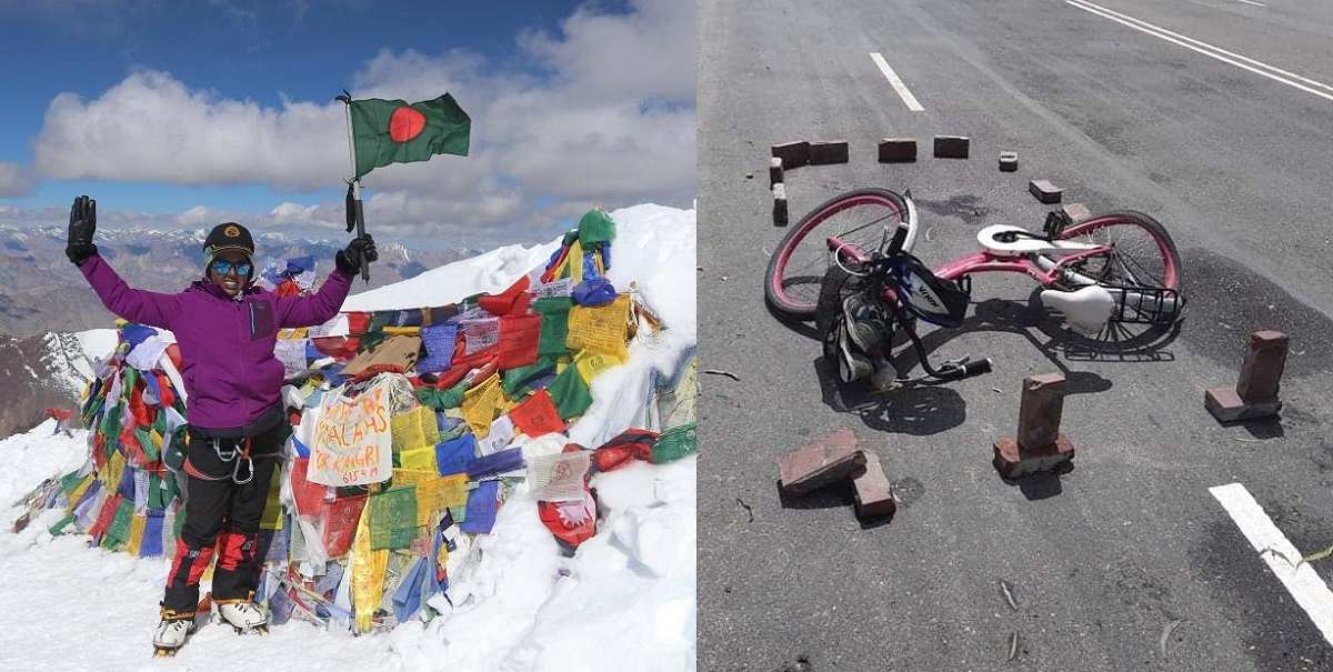 পর্বতারোহী রেশমা মাইক্রোবাস চাপায় নিহত