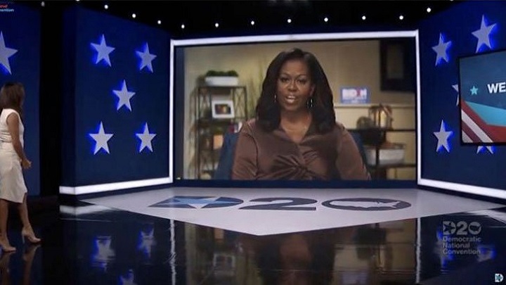 ট্রাম্পের বিরুদ্ধে শক্ত অবস্থানে দাঁড়ালেন মিশেল ওবামা