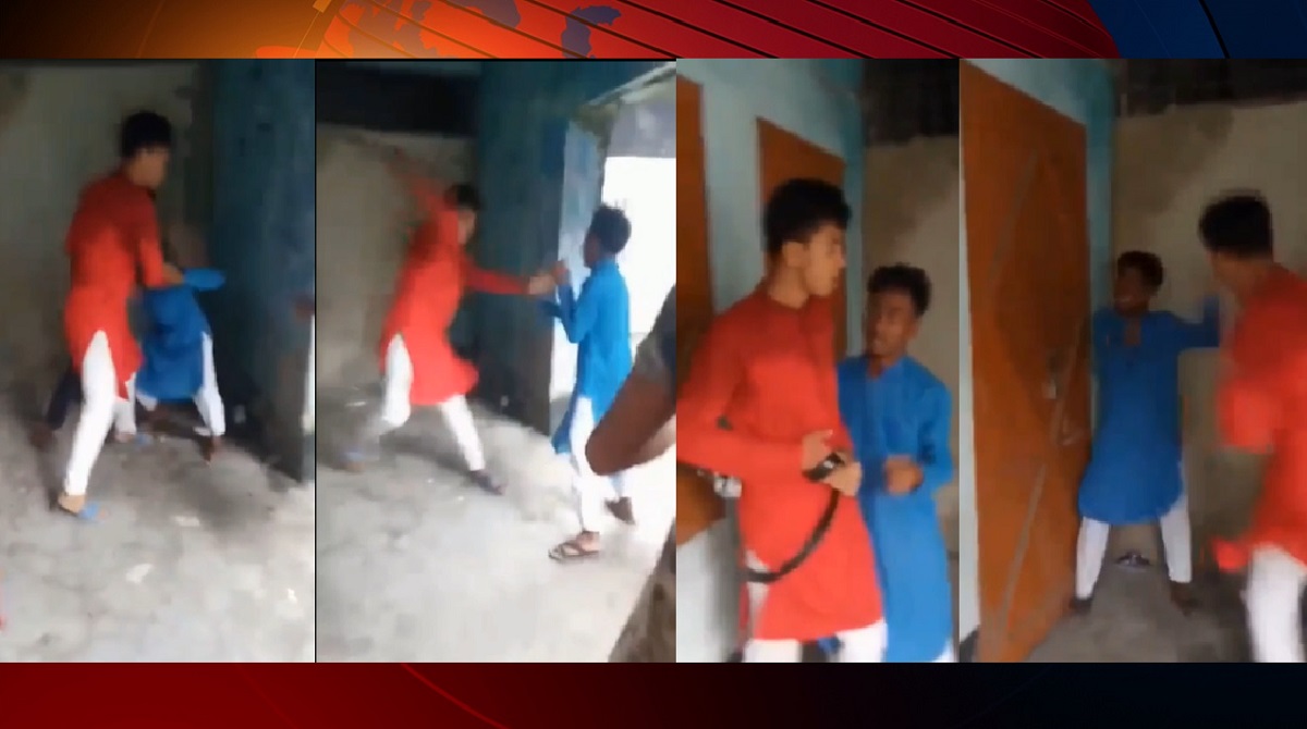 প্রেমিকাকে মেসেজ দেওয়ায় মাদ্রাসাছাত্রকে পেটালো প্রেমিক