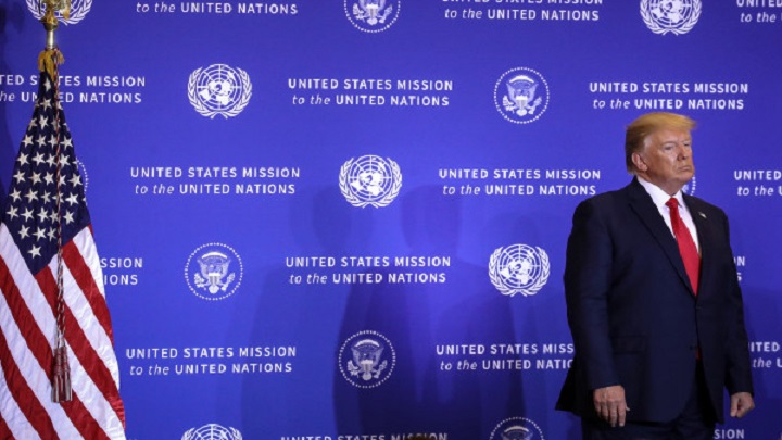 করোনা নয়, ওটা চীনা ভাইরাস: জাতিসংঘের অধিবেশনে ট্রাম্প