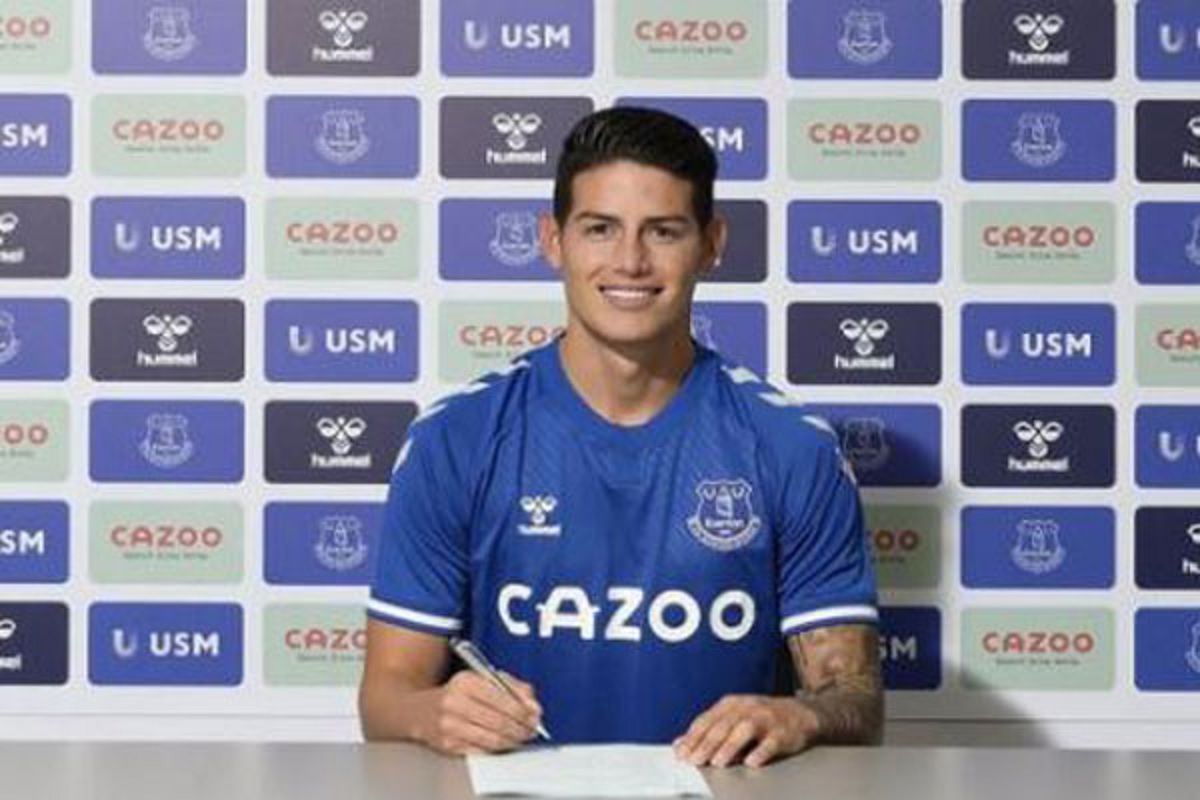 রিয়াল ছেড়ে এভারটনে হামেস রদ্রিগেজ