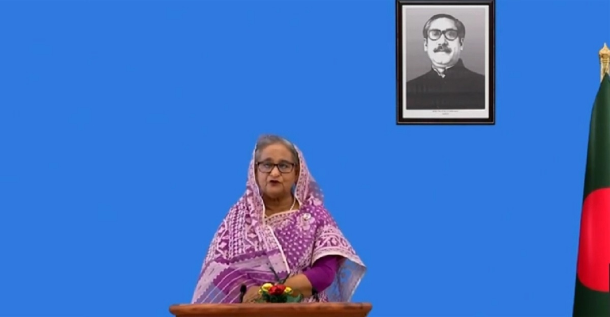 করোনার ভ্যাকসিনকে বৈশ্বিক সম্পদ হিসেবে বিবেচনার আহ্বান প্রধানমন্ত্রীর