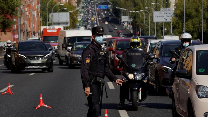 মাদ্রিদে জরুরি অবস্থা জারি