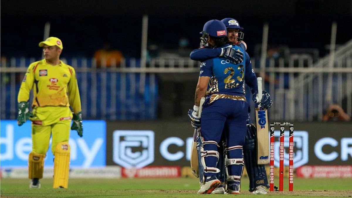 চেন্নাইকে ১০ উইকেটে হারিয়ে শীর্ষে মুম্বাই ইন্ডিয়ান্স