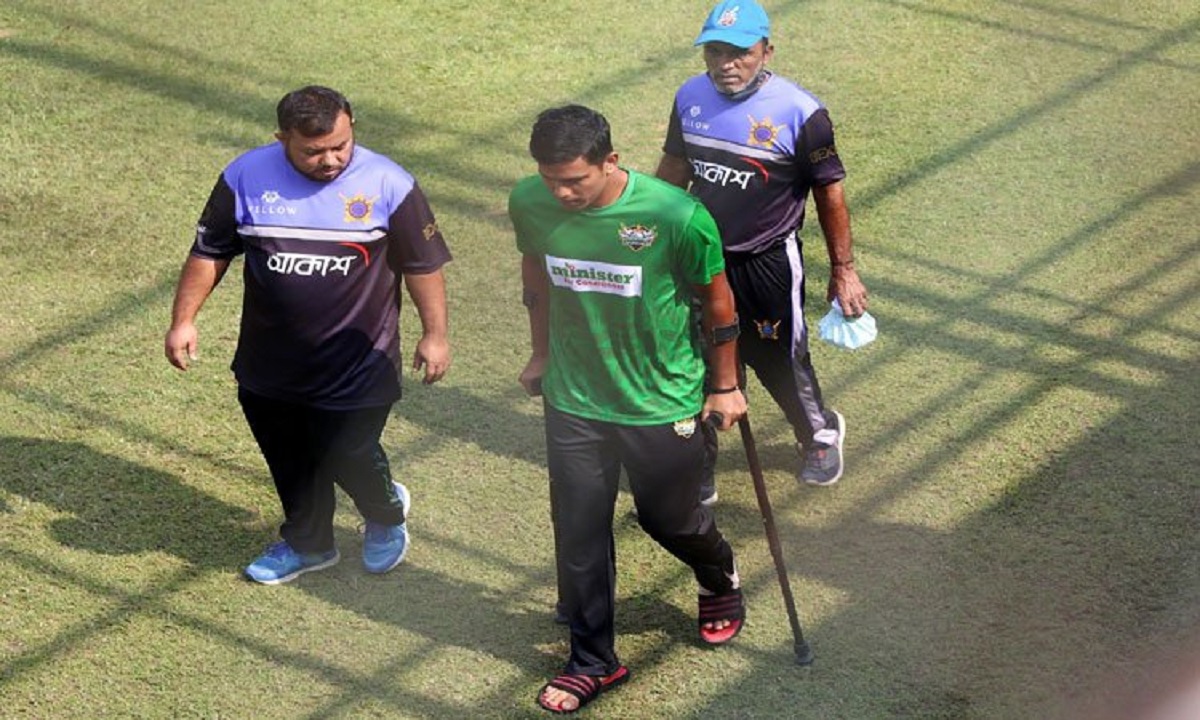 বঙ্গবন্ধু টি-টোয়েন্টি কাপে অন্তত প্রথম তিন ম্যাচে খেলা হচ্ছে না সাইফউদ্দিনের