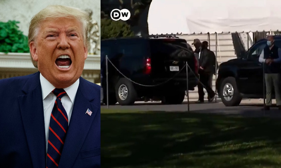 গলফ খেলতে গিয়ে পরাজয়ের সংবাদ পেলেন ট্রাম্প