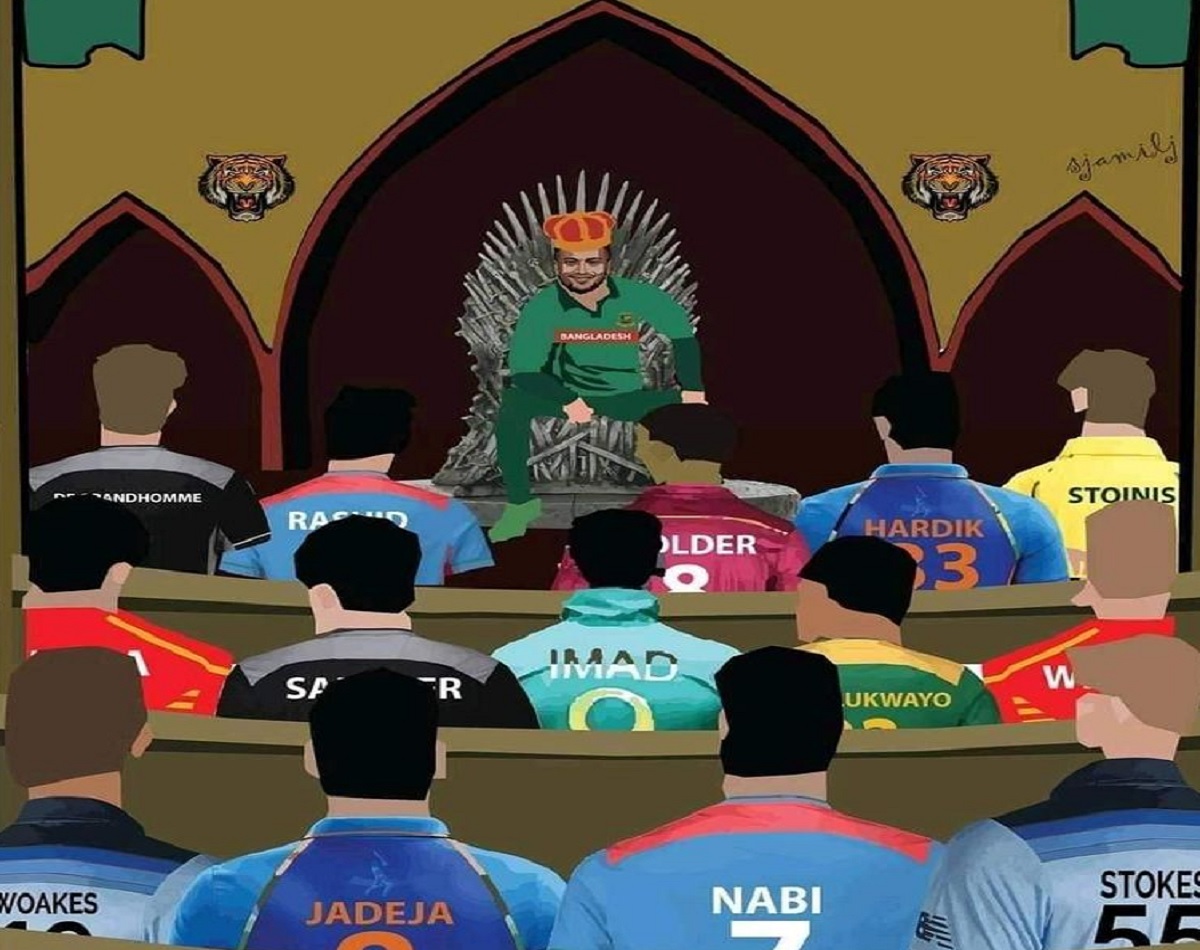 আবারও অলরাউন্ডার র্যাঙ্কিং এর শীর্ষে সাকিব