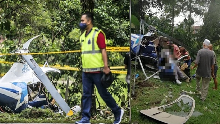 মালয়েশিয়ায় দু’টি হেলিকপ্টারের সংঘর্ষে নিহত ২