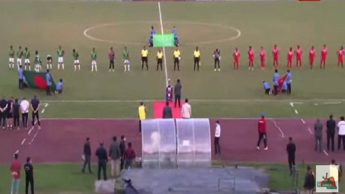 নেপালের বিপক্ষে ১-০ গোলে এগিয়ে বাংলাদেশ