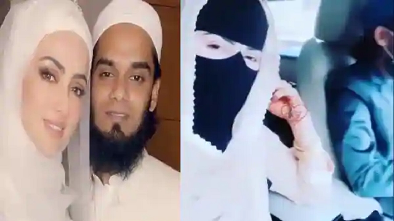 মওলানা স্বামীর সঙ্গে লং ড্রাইভে সানা খান (ভিডিও) মাওলানা স্বামীর সঙ্গে লং ড্রাইভে সানা খান