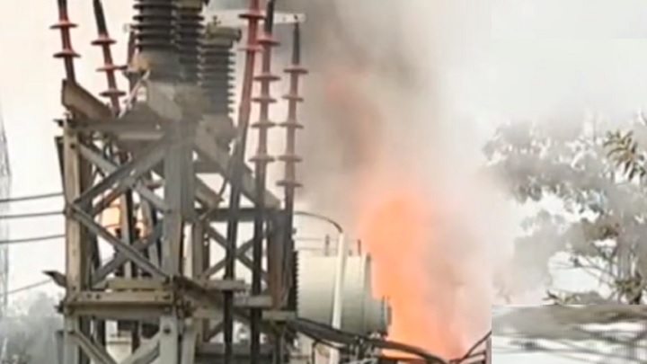 কুমারগাঁও উপকেন্দ্রে আগুন, বিদ্যুৎ বিচ্ছিন্ন সিলেট