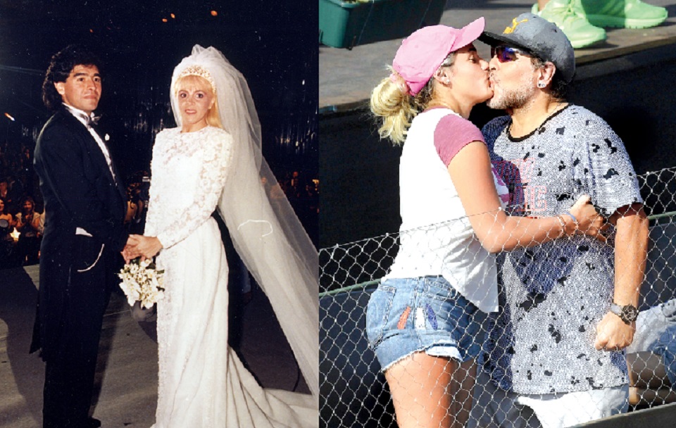 ম্যারাডোনার সম্পদ নিয়ে স্ত্রী বান্ধবীদের মাঝে দ্বন্দ্ব