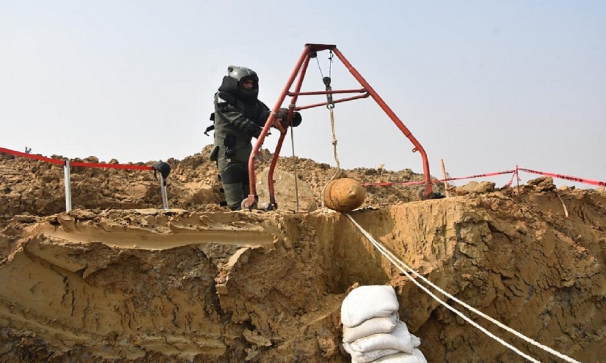 শাহজালাল বিমানবন্দর এলাকায় ২৫০ কেজি ওজনের আরও একটি বোমা উদ্ধার
