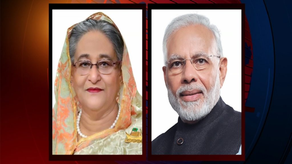 হাসিনা-মোদি ভার্চুয়াল বৈঠক আজ