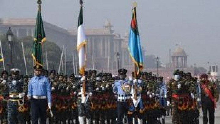 ভারতের প্রজাতন্ত্র দিবসের প্যারেডে বাংলাদেশের সমন্বিত কন্টিনজেন্ট