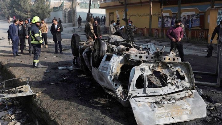 কাবুলে শক্তিশালী গাড়ি বোমা হামলায় নিহত ৩