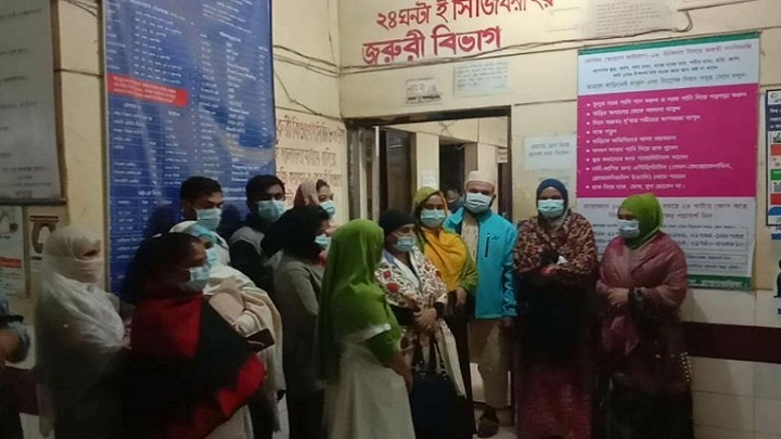 চিকিৎসকের অবহেলায় নার্সের বাবার মৃত্যু: বিচারের দাবিতে বিক্ষোভ