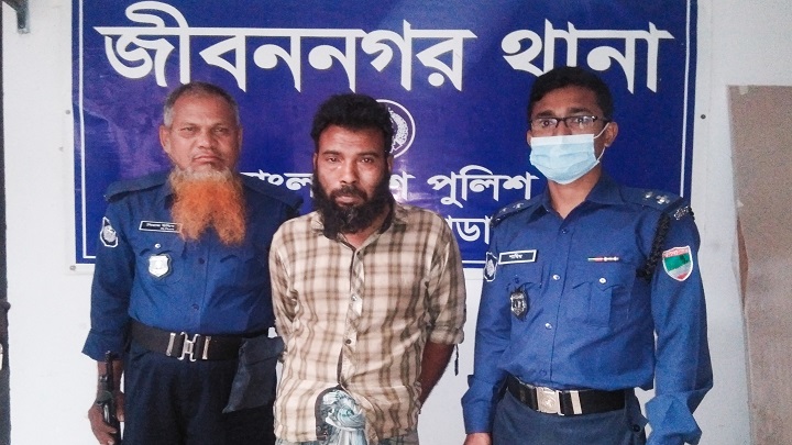 জীবননগরে গলা কেটে গৃহবধূ হত্যা, স্বামী গ্রেফতার