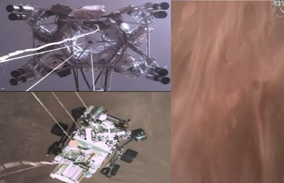 মঙ্গলগ্রহে অবতরণের ভিডিও প্রকাশ করলো নাসা