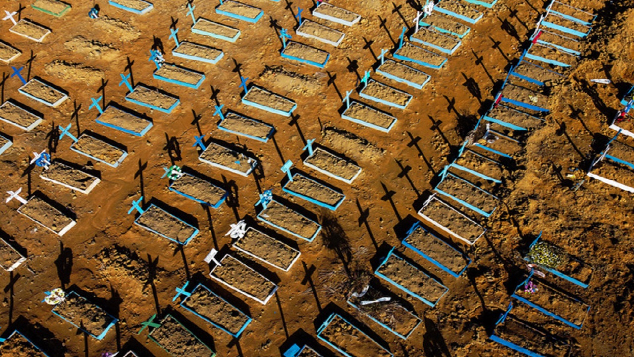 করোনাভাইরাস: একবছরে দিনে সর্বোচ্চ ও রেকর্ড মৃত্যু দেখলো ব্রাজিল করোনা: একবছরে দিনে সর্বোচ্চ ও রেকর্ড মৃত্যু দেখলো ব্রাজিল